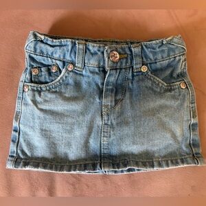 Levi’s little girls Jean skirt 2t